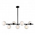 Подвесная люстра Lumina Deco Fredica LDP 6030-7 BK
