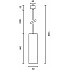 Трековый светильник Focus TR025-1-GU10-B