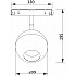 Трековый светильник Ball TR028-2-15W3K-B