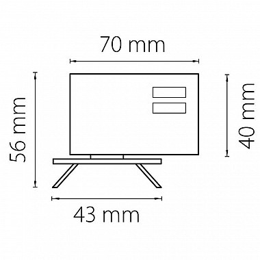 Адаптер для шинопровода Lightstar Asta 594029