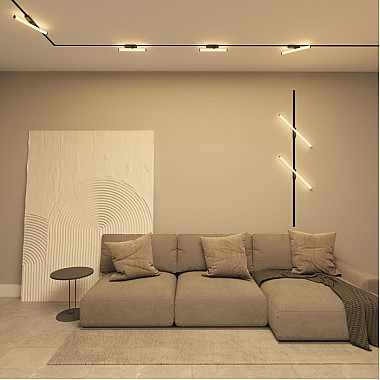 Трековый светильник Strom DK6438-BK