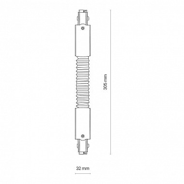 Коннектор гибкий Nowodvorski Ctls Power 8698