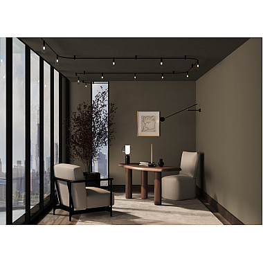 Трековый светильник Magnum TR207-1-3W3K-B