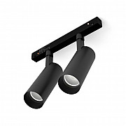 Трековый светильник Mgspot MGSPOT2X8 Bk 3000K