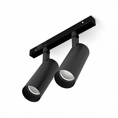 Трековый светильник Mgspot MGSPOT2X8 Bk 3000K