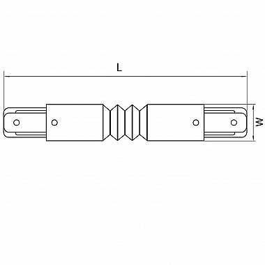 Коннектор гибкий Lightstar Barra 502156