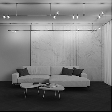 Трековый светильник Bubble TR148-1-3W4K-BS