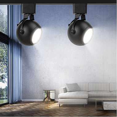 Трековый светильник TR35-GU10 BK