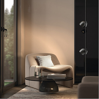 Трековый светильник Cup TR124B-12W3K-M-B