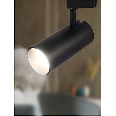 Трековый светильник TR5-30 COB BK