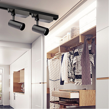 Трековый светильник SТR-30-36-30K-B20