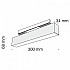 Трековый светильник Track lamps TR012-2-12W3K-B