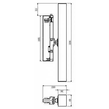 Трековый светильник Ain 707074