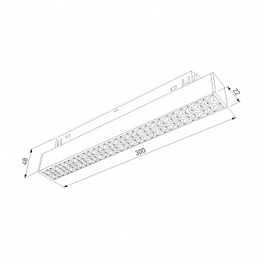 Трековый светильник Slim Magnetic 85530/01