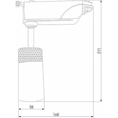 Трековый светильник Riffe 85512/01