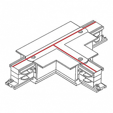 Коннектор T-образный правый 2 Nowodvorski Ctls Power 8682