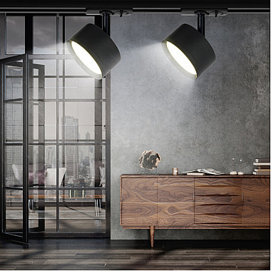 Трековый светильник TR48 - GX53 BK