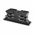 Коннектор прямой Ideal Lux Link Electrified Connector Bk On-Off 169644