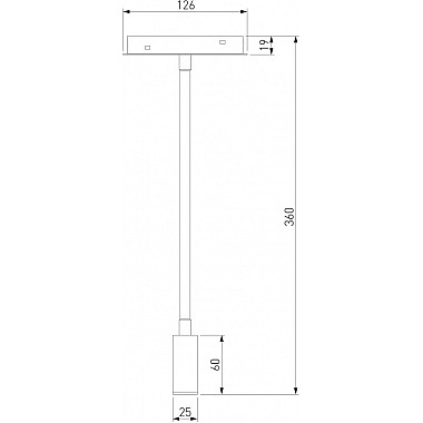 Трековый светильник Slim Magnetic 85522/01