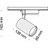 Трековый светильник Track lamps TR003-1-17W3K-B