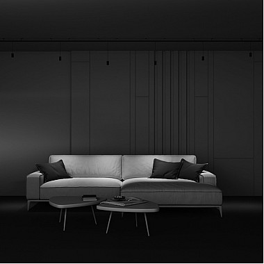 Трековый светильник Focus LED C105PL-3W3-6K-B