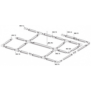 Трековый светильник TR 3007 black 4000K