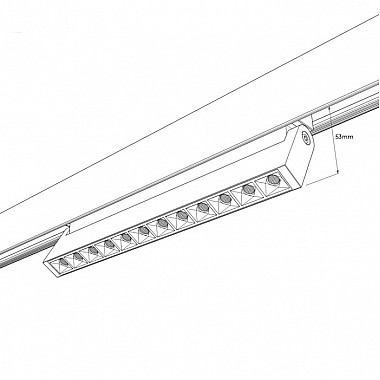 Трековый светильник Book BOOK3012Bk 3000K