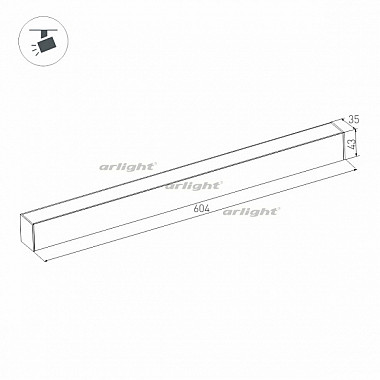Трековый светильник MAG-45 026952