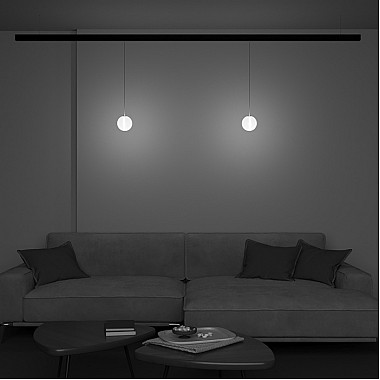 Трековый светильник Luna TR039-4-5WTW-DD-B