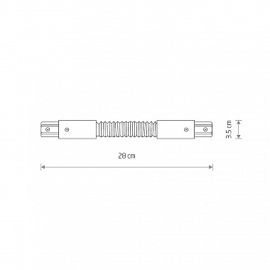 Коннектор гибкий Nowodvorski Profile 8383