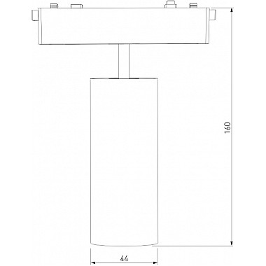Трековый светильник Flat Magnetic 85095/01