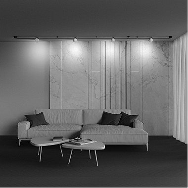 Трековый светильник Cup TR124B-12W3K-W