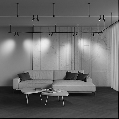 Трековый светильник Focus Led TR144-1-12W4K-W-B