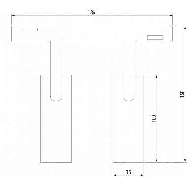 Трековый светильник Slim Magnetic 85056/01