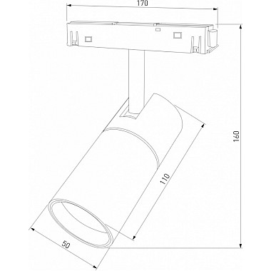 Трековый светильник Slim Magnetic 85011/01