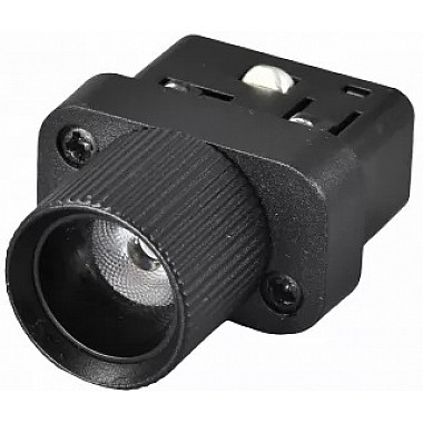 Трековый светильник Vision48/22 4822-019-D22-2W-24DG-3000K-BK