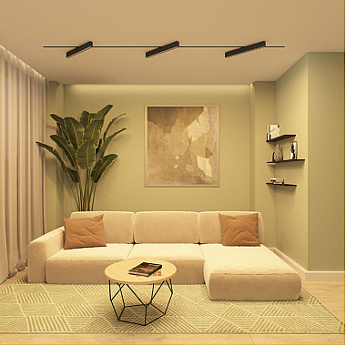 Трековый светильник Edder DK6634-BK