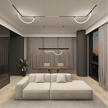 Трековый светильник SMART RAY DK8060-BK