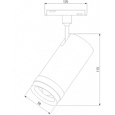 Трековый светильник Slim Magnetic 85042/01