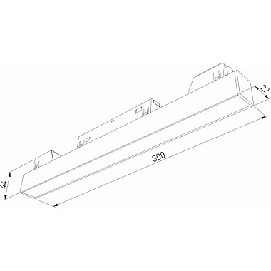 Трековый светильник Slim Magnetic 85000/01