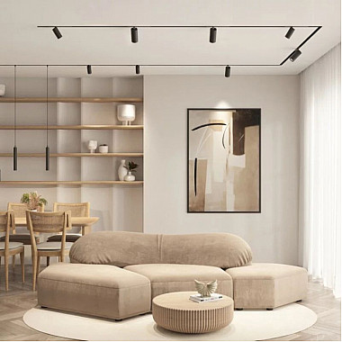 Трековый светильник SIMPLE SPOT DK8120-BK