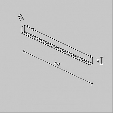 Трековый светильник Points TR128B-24W3K-M-W