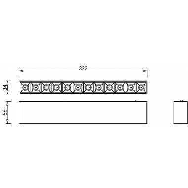 Трековый светильник Eye DL18781NW24BM