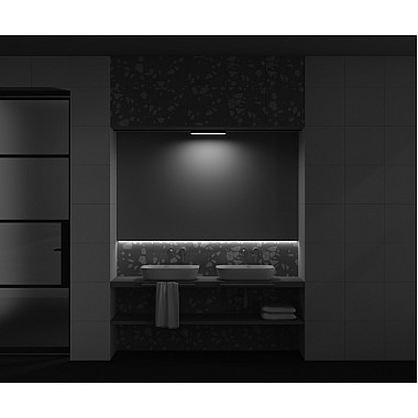 Трековый светильник Basis TR080-1-18W3K-B