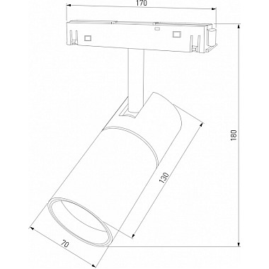 Трековый светильник Slim Magnetic 85013/01