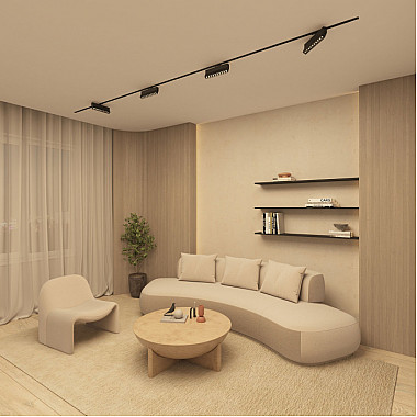 Трековый светильник Edder DK6636-BK