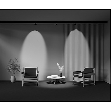 Трековый светильник Lens TR217-4-15WTW-DS-B