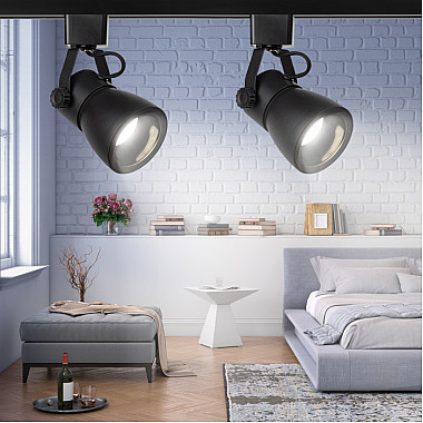 Трековый светильник TR38-GU10 BK