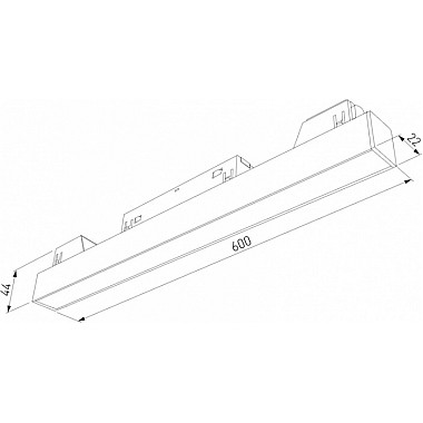 Трековый светильник Slim Magnetic 85002/01