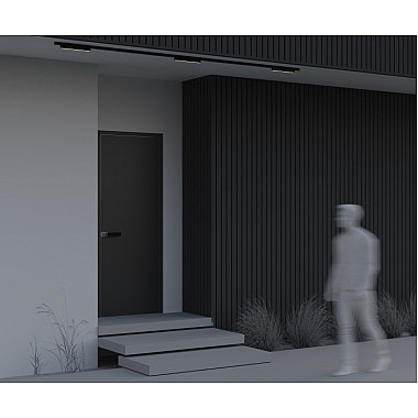 Трековый светильник Basis O-TR02-1-S-12WB4K